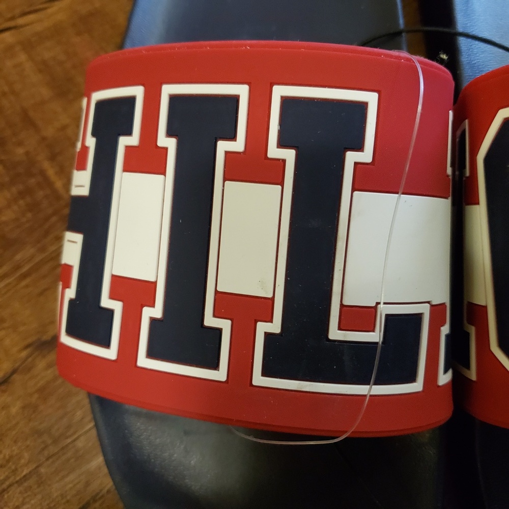 Tommy Hilfiger Destyn Womens Slides Sandal Red/Whi - Picture 5 of 8